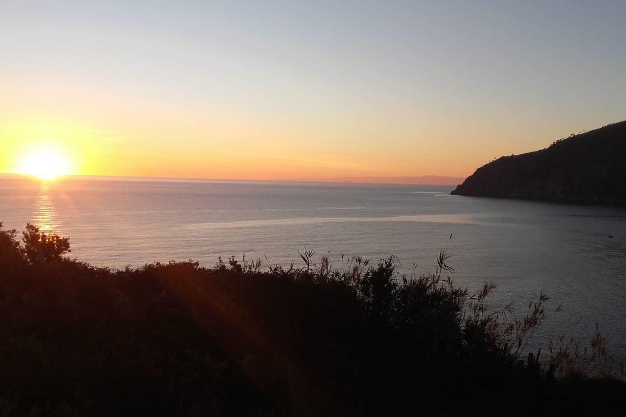 モネーリア Un Gioiello Con Vista Mareヴィラ エクステリア 写真